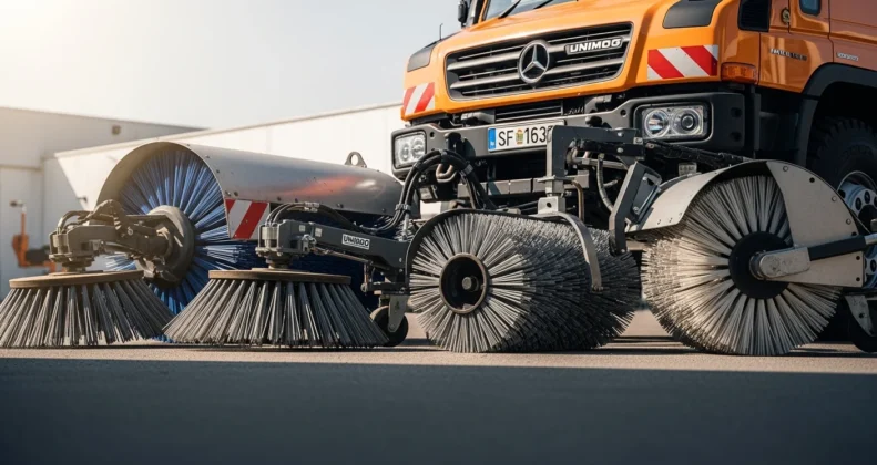perii unimog - Echipamente de Măturat Profesionale: Optimizarea Curățeniei Stradale cu Accesorii Unimog în 2026